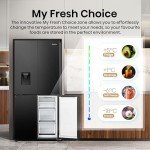 Hisense WiFi American Fridge Freezer with Water Dispenser