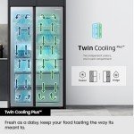 Samsung Series 8 Black American Fridge Freezer