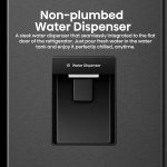 Hisense WiFi American Fridge Freezer with Water Dispenser