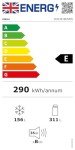 Haier Cube 83 Series No Frost Fridge Freezer