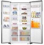 Teknix 91cm 519L Side by Side Fridge Freezer