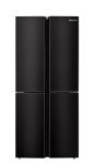 Fridgemaster 4-Door No Frost Fridge Freezer, Black