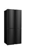 Fridgemaster 4-Door No Frost Fridge Freezer, Black