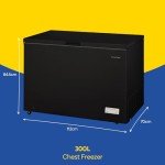 Russell Hobbs 300L Low Noise Chest Freezer