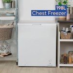 Russell Hobbs White 198L Chest Freezer