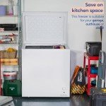 Russell Hobbs White 198L Chest Freezer