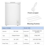 CHiQ 99L Chest Freezer with Thermostat Control