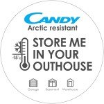 Candy 97L Chest Freezer - White E Rated
