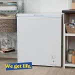 Russell Hobbs White 198L Chest Freezer