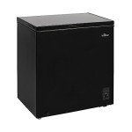 Willow 199L Freestanding Chest Freezer - Black