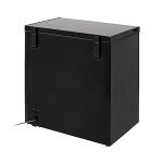 Willow 199L Freestanding Chest Freezer - Black