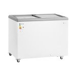 Royal Catering 280L Lockable Glass Door Freezer