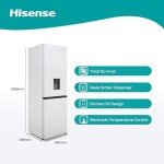 Hisense 60 cm Freestanding Fridge Freezer with Water Dispenser