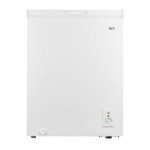SIA 142L White Chest Freezer with Basket