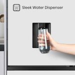 Hisense 60 cm Freestanding Fridge Freezer with Water Dispenser