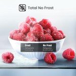Hisense 60 cm Freestanding Fridge Freezer with Water Dispenser