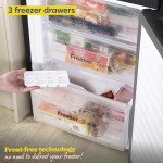 Russell Hobbs Frost Free Fridge Freezer with Water Dispenser