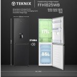 Teknix 55cm Frost Free 50/50 Fridge Freezer