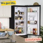 Russell Hobbs Frost Free Fridge Freezer with Water Dispenser