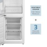 Cookology 268L Frost Free Fridge Freezer with Dispenser