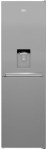 Beko 50/50 Frost Free Fridge Freezer - Silver