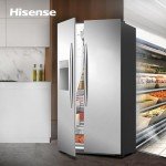 Hisense RS694N4ICE Side-by-Side Fridge Freezer