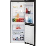 Beko Black Frost Free Fridge Freezer - E Rated