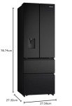Hisense 485L Frost Free Fridge Freezer
