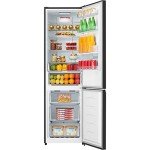 Hisense 336L 60/40 Black Fridge Freezer