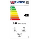 Hisense 336L 60/40 Black Fridge Freezer