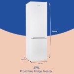 Russell Hobbs Frost Free Fridge Freezer - 279L White