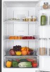 Hoover 253L No Frost Fridge Freezer, Black