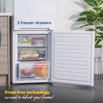 Russell Hobbs Frost Free Fridge Freezer - 279L White