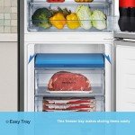 Fridgemaster 256L Frost Free Fridge Freezer with Dispenser