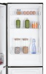 Hoover 253L No Frost Fridge Freezer, Black