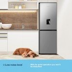 Fridgemaster 256L Frost Free Fridge Freezer with Dispenser