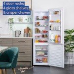Russell Hobbs Frost Free Fridge Freezer - 279L White