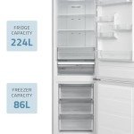 Cookology 310L Freestanding Fridge Freezer - White