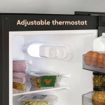 Russell Hobbs Black Low Frost Fridge Freezer 60/40