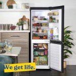 Russell Hobbs Black Low Frost Fridge Freezer 60/40