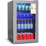 Panana Under Counter Beer & Drinks Fridge, 90L