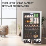 HCK 115L Freestanding Beer Beverage Fridge