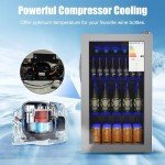 Panana Under Counter Beer & Drinks Fridge, 90L