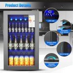 Panana Under Counter Beer & Drinks Fridge, 90L