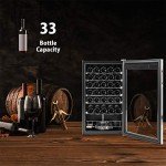 Smad 33 Bottle Touch Screen Wine Cooler