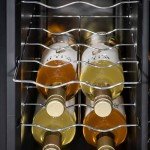 Baridi Black 12-Bottle Wine Cooler - Quiet & Touch Control