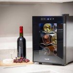 Baridi Thermoelectric 6-Bottle Tabletop Wine Cooler