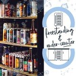 Compact Under-Counter Beer and Wine Fridge - Black