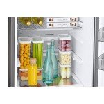 387L Freestanding Stainless Steel Fridge Freezer