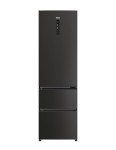 Haier 60/40 No Frost Fridge Freezer - Black